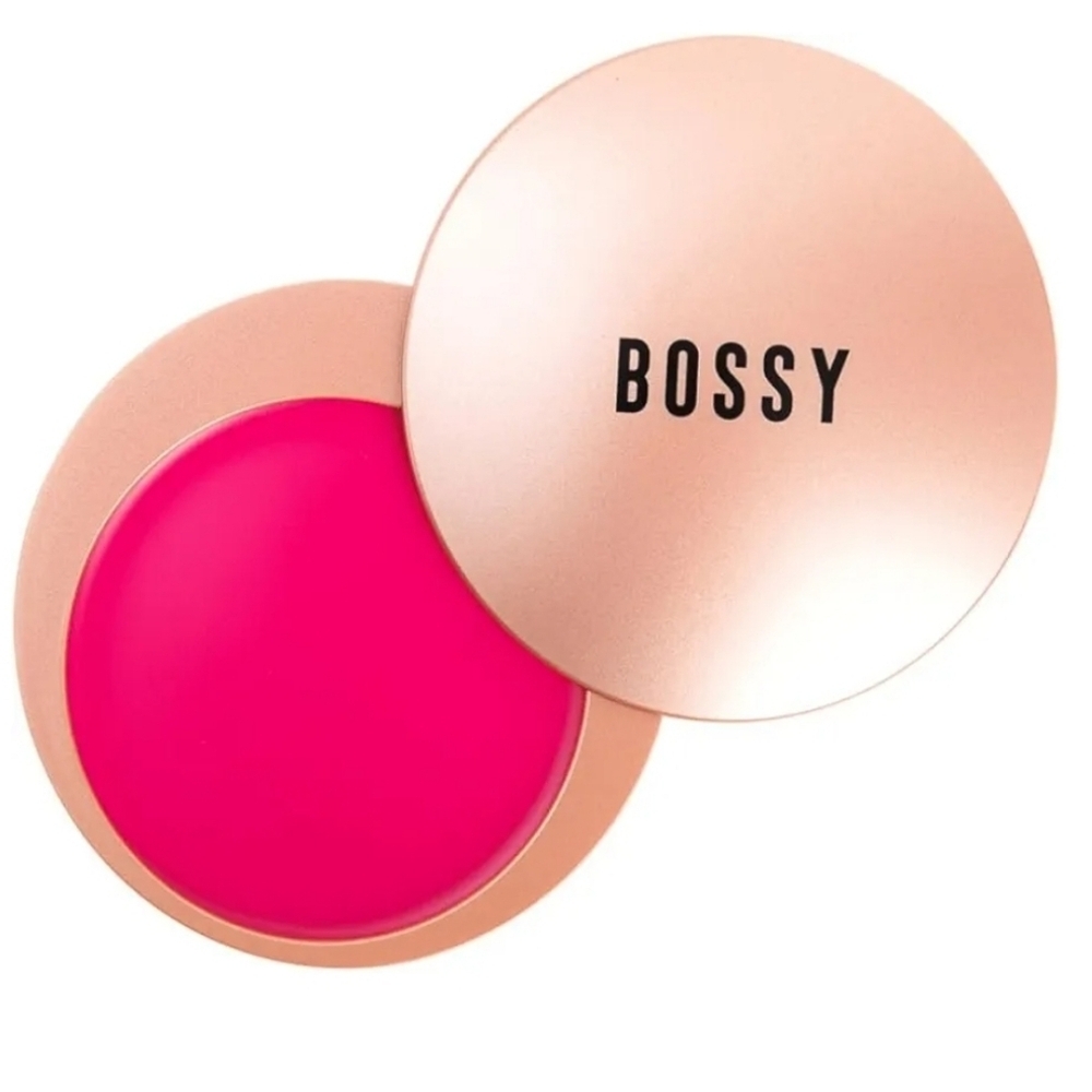 Bossy Cosmetics Buttery Blush: Grit (Bright Pink), NIB